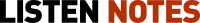 Listen Notes logo