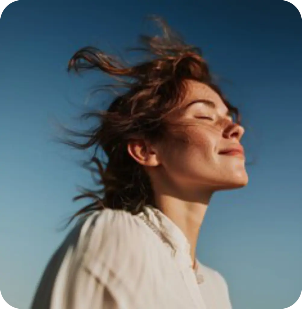 Person outdoors representing momentum, personal growth, and a consistent daily reflection practice.
